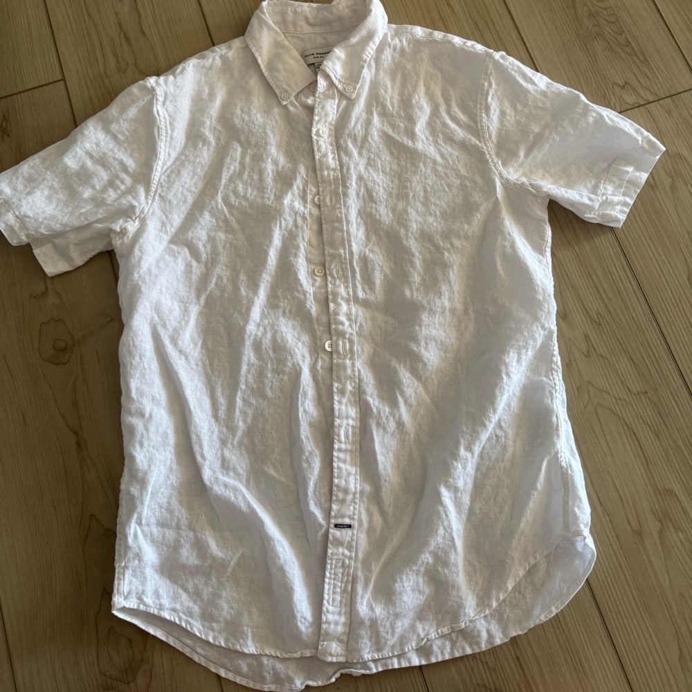 CLUB MONACO LINEN SHIRT